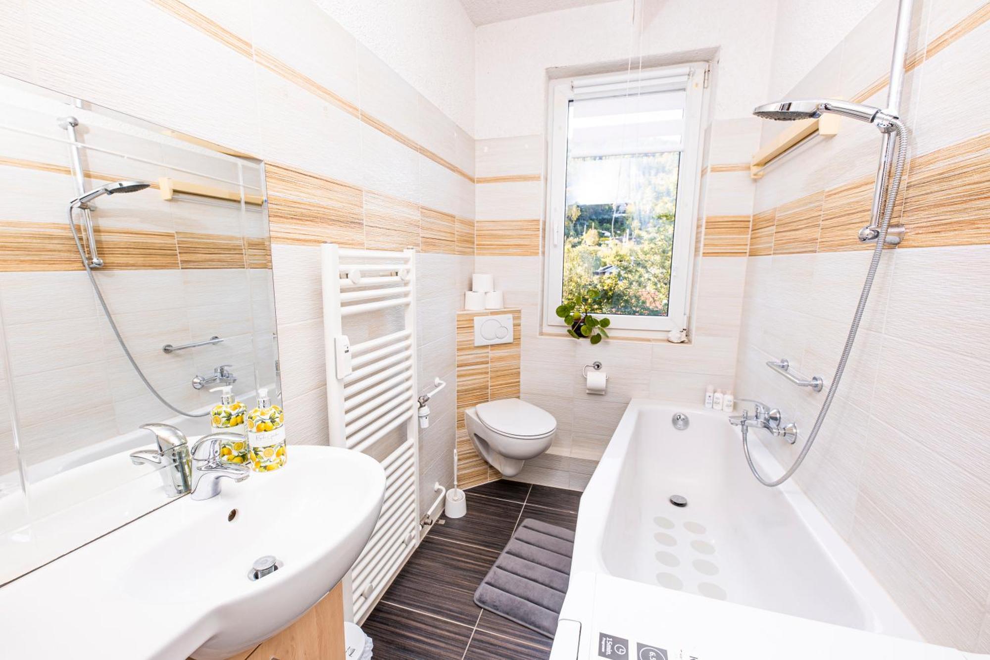 Modernes 2-Zimmer-Apartment Mit Balkon Und Netflix Jena Dış mekan fotoğraf