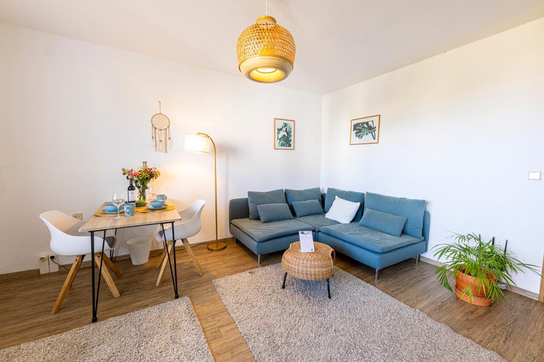 Modernes 2-Zimmer-Apartment Mit Balkon Und Netflix Jena Dış mekan fotoğraf