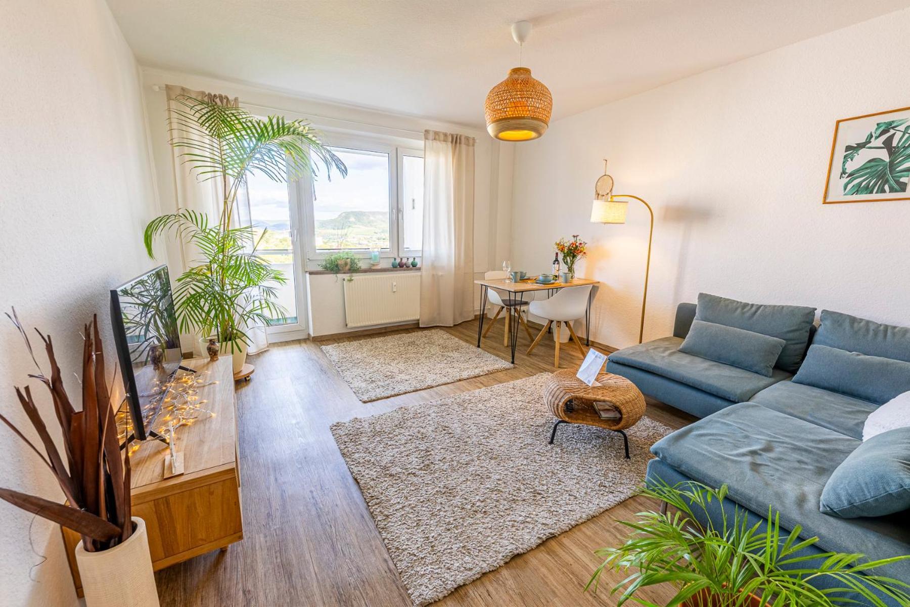 Modernes 2-Zimmer-Apartment Mit Balkon Und Netflix Jena Dış mekan fotoğraf